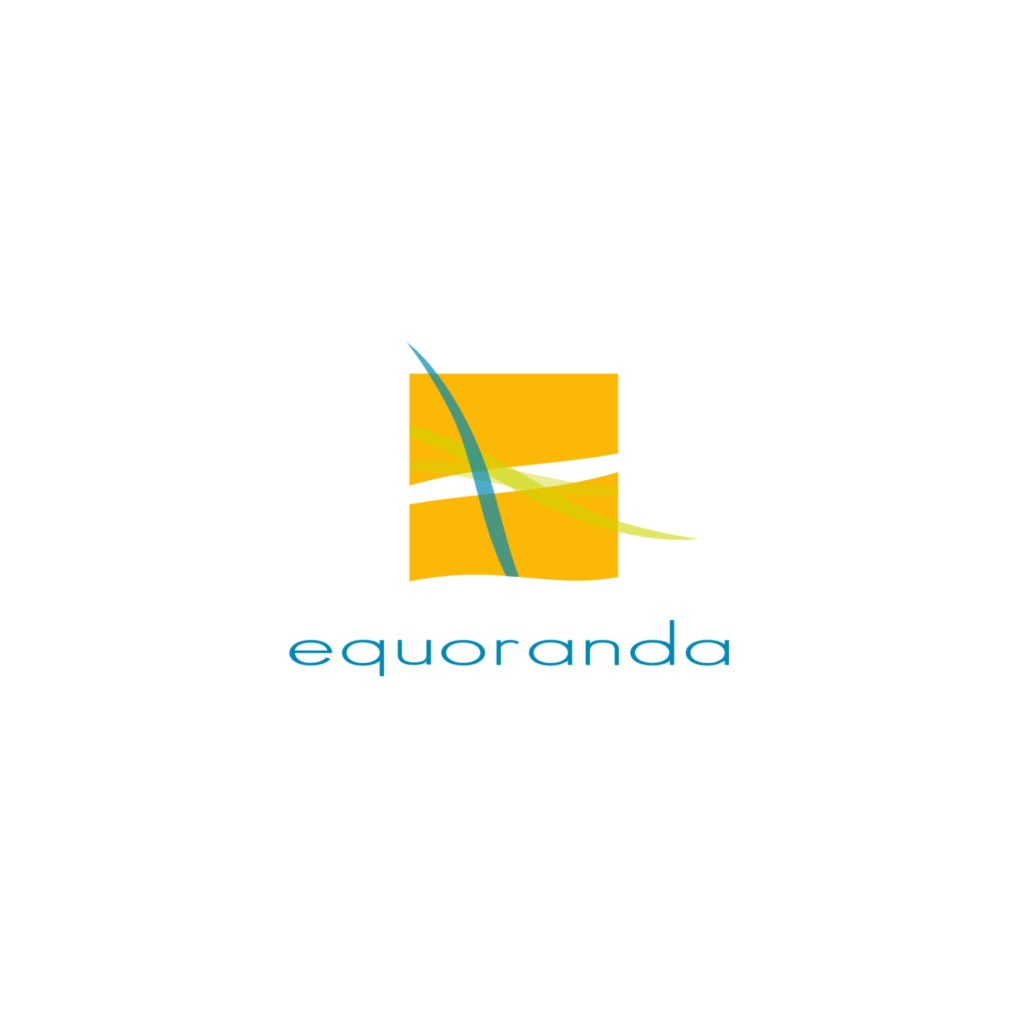 Equoranda logo white background